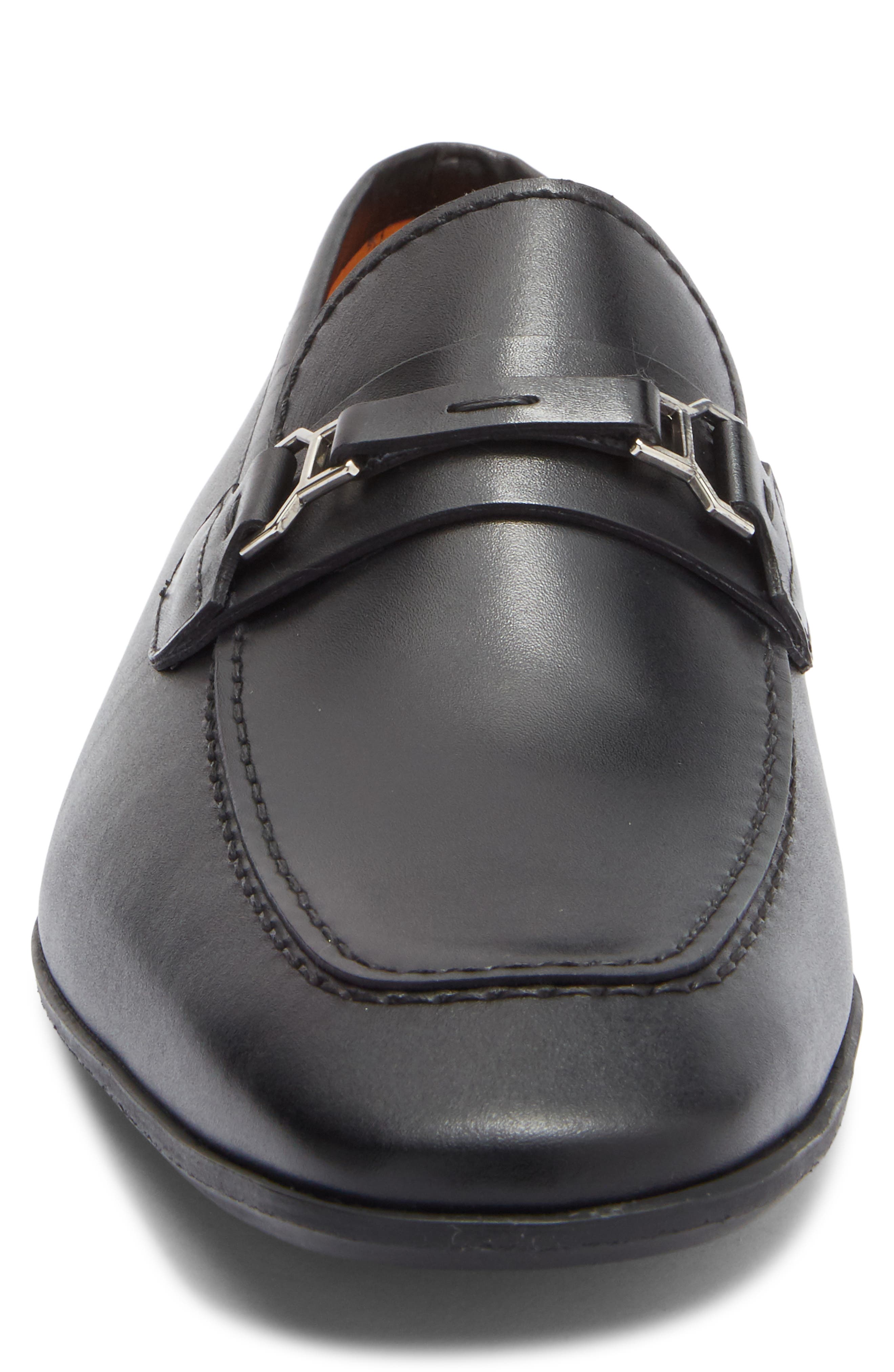Magnanni Cordez Bit Loafer, Alternate, color, Black