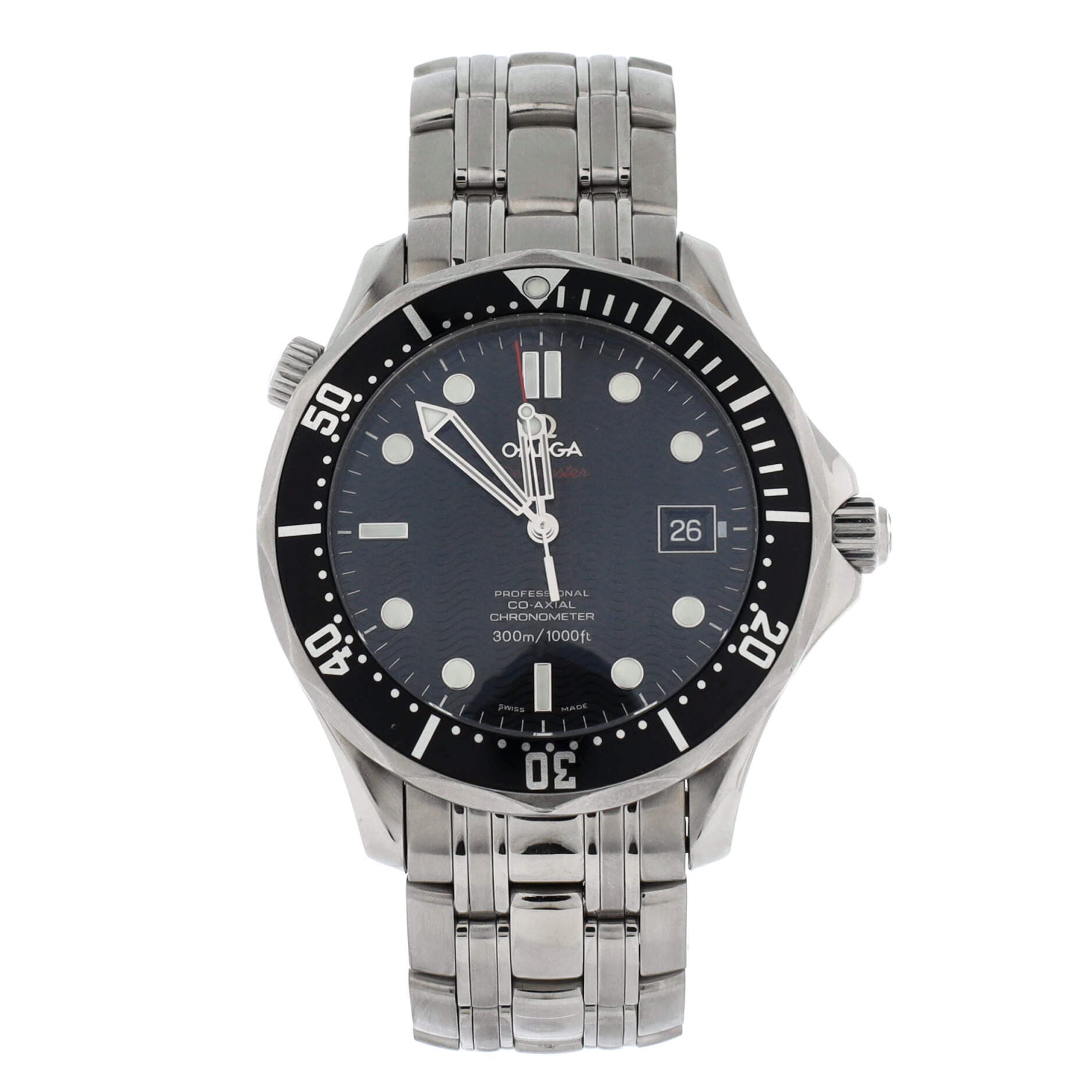 Seamaster Professional Diver 300M Co-Axial Chronometer Automatic Watch Stainless Steel 41, Main, color, Metallic Silver