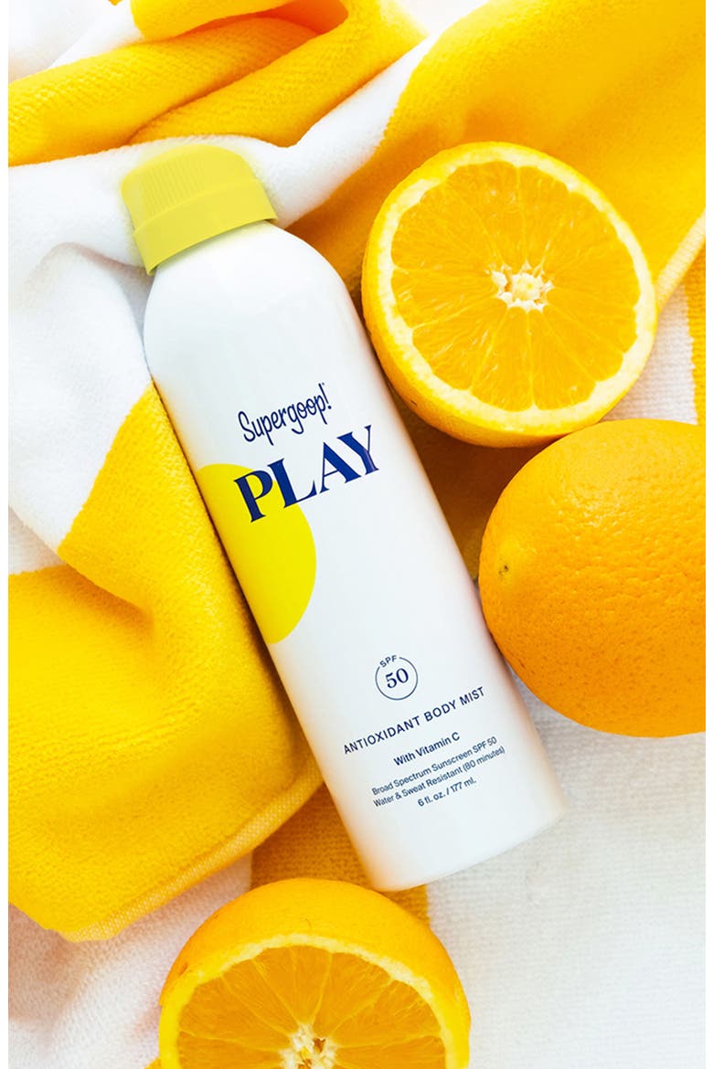 Supergoop! Play Antioxidant Body Mist SPF 50 Sunscreen, Alternate, color, SUNNY CITRUS