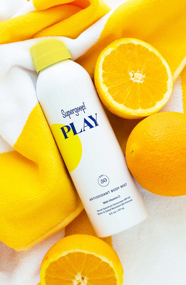 Supergoop!<sup>®</sup> Supergoop! Play Antioxidant Body Mist SPF 50 Sunscreen, Alternate, color, 