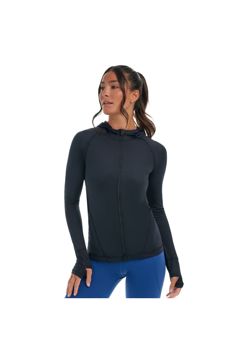 BloqUV Women's Full Zip Hoodie Jacket, Main, color, Black