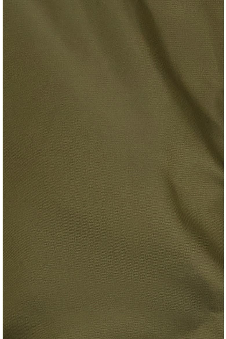 Essential Crop Bomber Jacket, Alternate, color, MINERAL