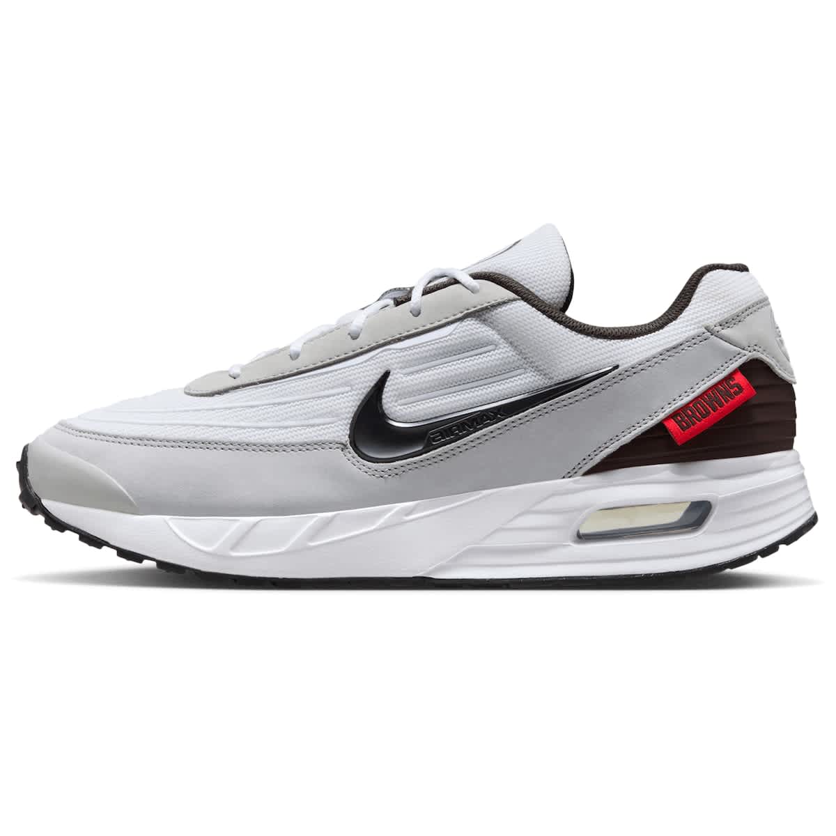 Unisex Nike White Cleveland Browns Air Max Verse Sneakers, Alternate, color, White