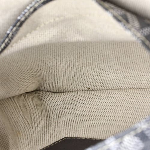 Pre-owned Goyard  Goyard Plumet Clutch Wallet Coated Canvas In Gray