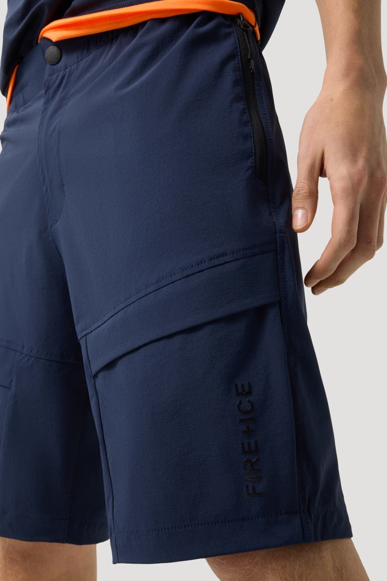 Caleb Functional Shorts, Alternate, color, Navy blue