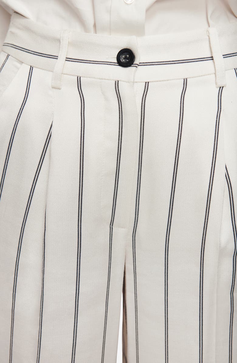 ANINE BING Ryan Stripe Trousers, Alternate, color, 