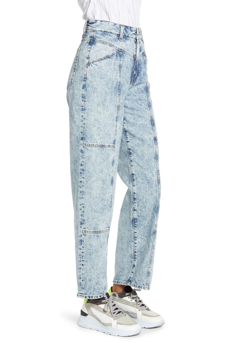 The Tomas X High Waist Wide Leg Jeans, Alternate, color, FINESSE
