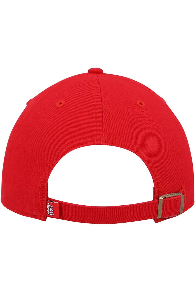Men's '47 Red St. Louis Cardinals Clean Up Adjustable Hat, Alternate, color, Red