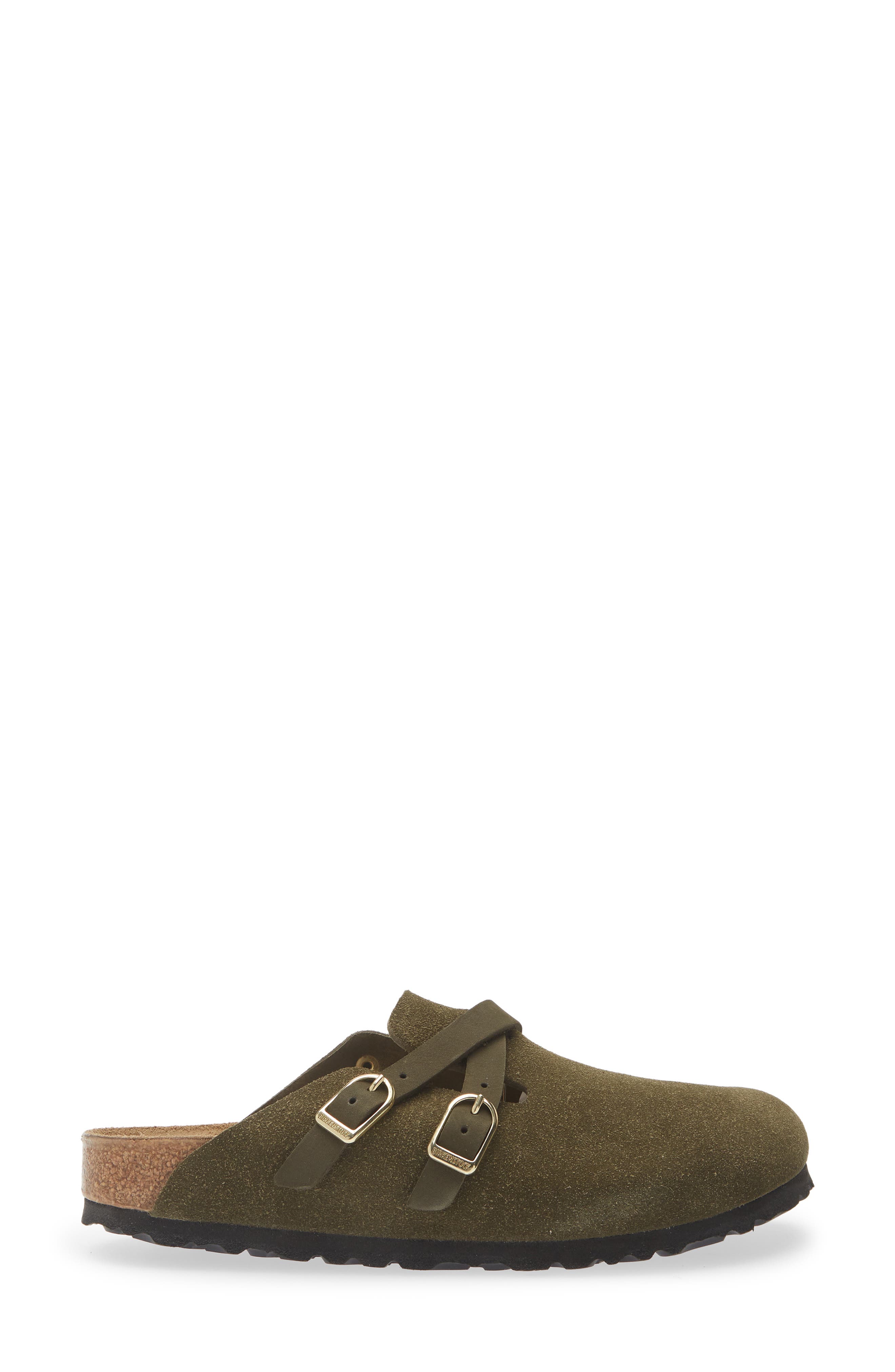 Blair Leather Clog, Alternate, color, THYME