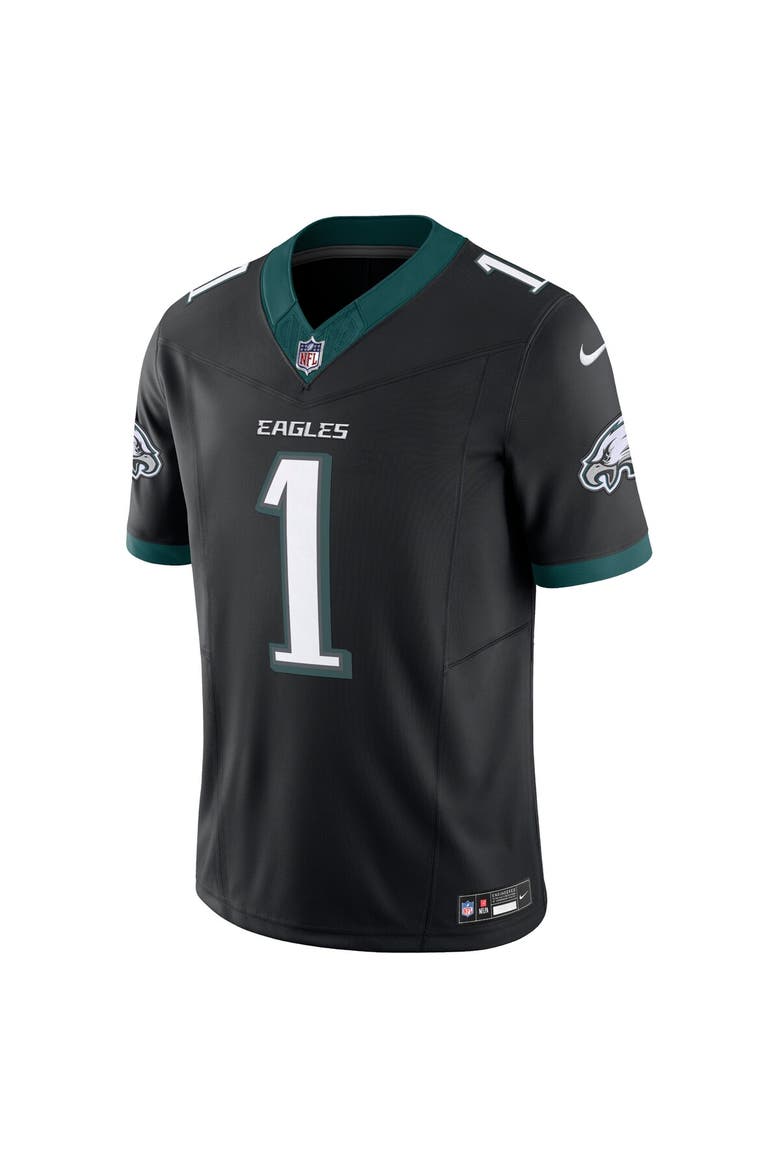 Men's Nike Jalen Hurts Black Philadelphia Eagles Alternate Vapor F.U.S.E. Limited Jersey, Alternate, color, Black
