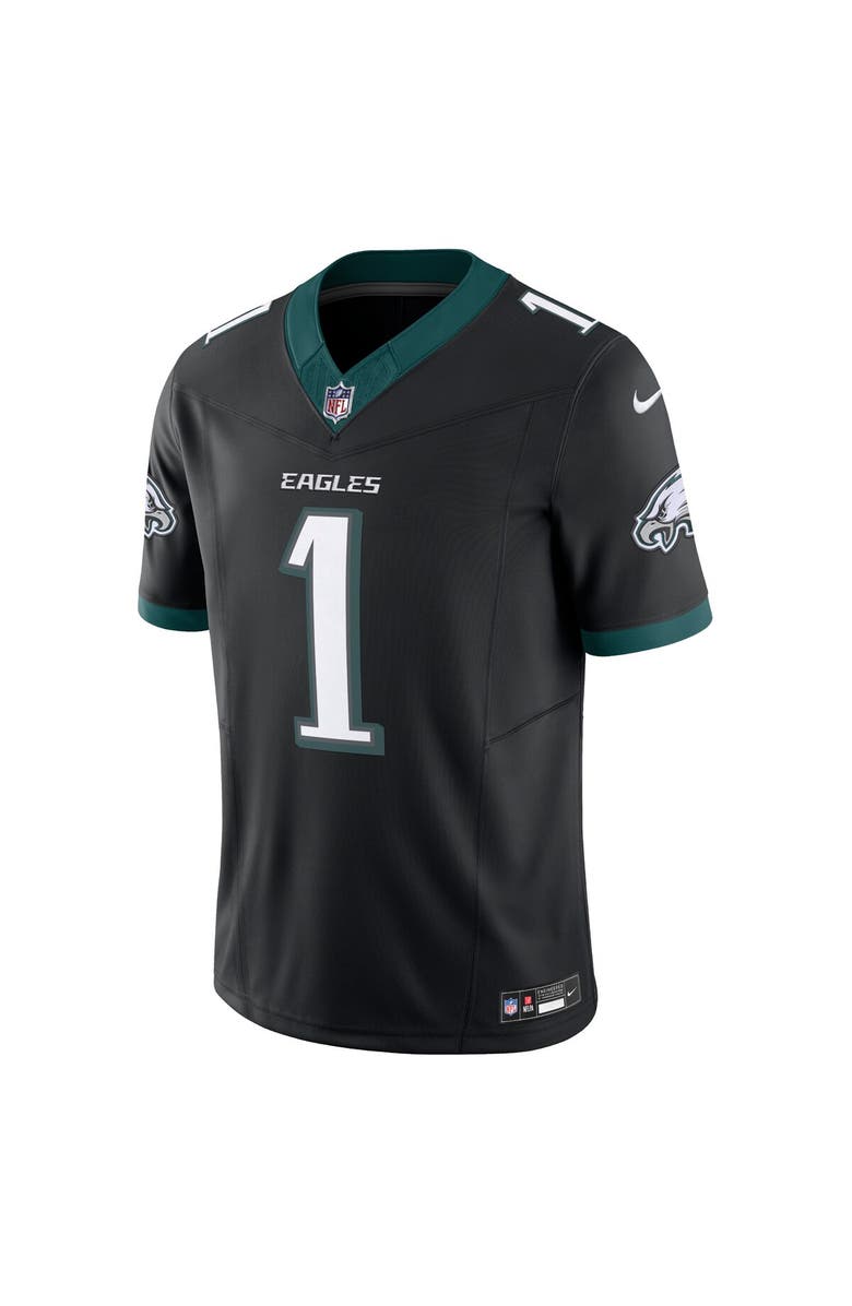 Nike Men's Nike Jalen Hurts Black Philadelphia Eagles Alternate Vapor F.U.S.E. Limited Jersey, Alternate, color, Black