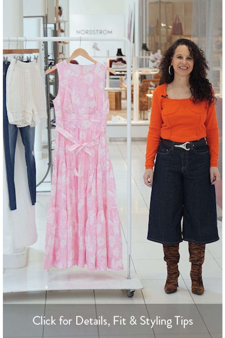 Holt Heirloom Petals Belted Midi Dress video
