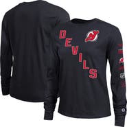 Champion Women's Champion Black New Jersey Devils 2-Hit Long Sleeve T-Shirt