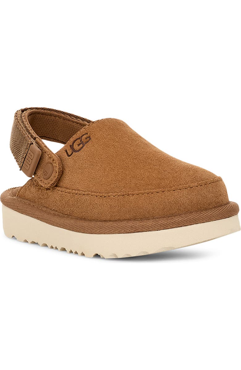 UGG<sup>®</sup> Kids' Goldenstar Clog, Main, color, Chestnut