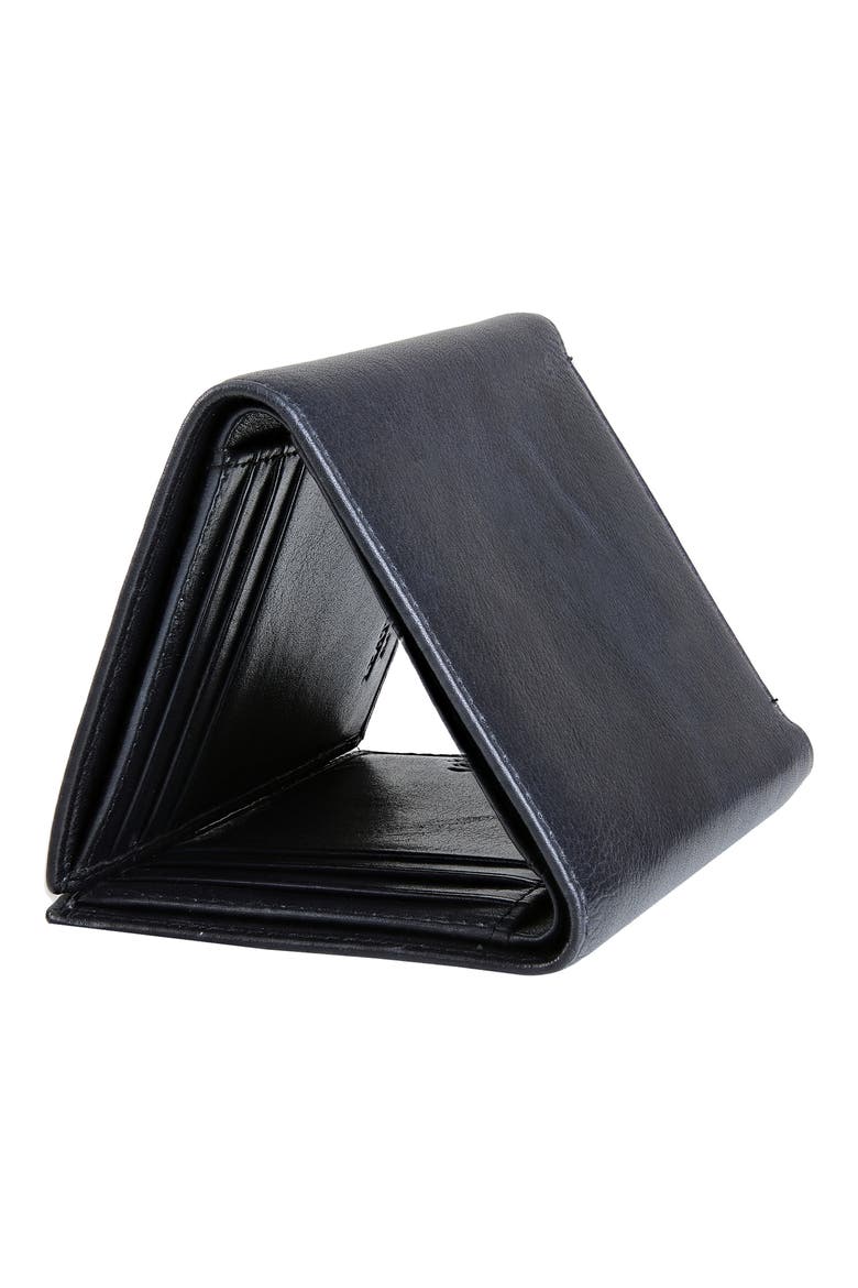 RFID Trifold Wallet, Alternate, color, BLACK
