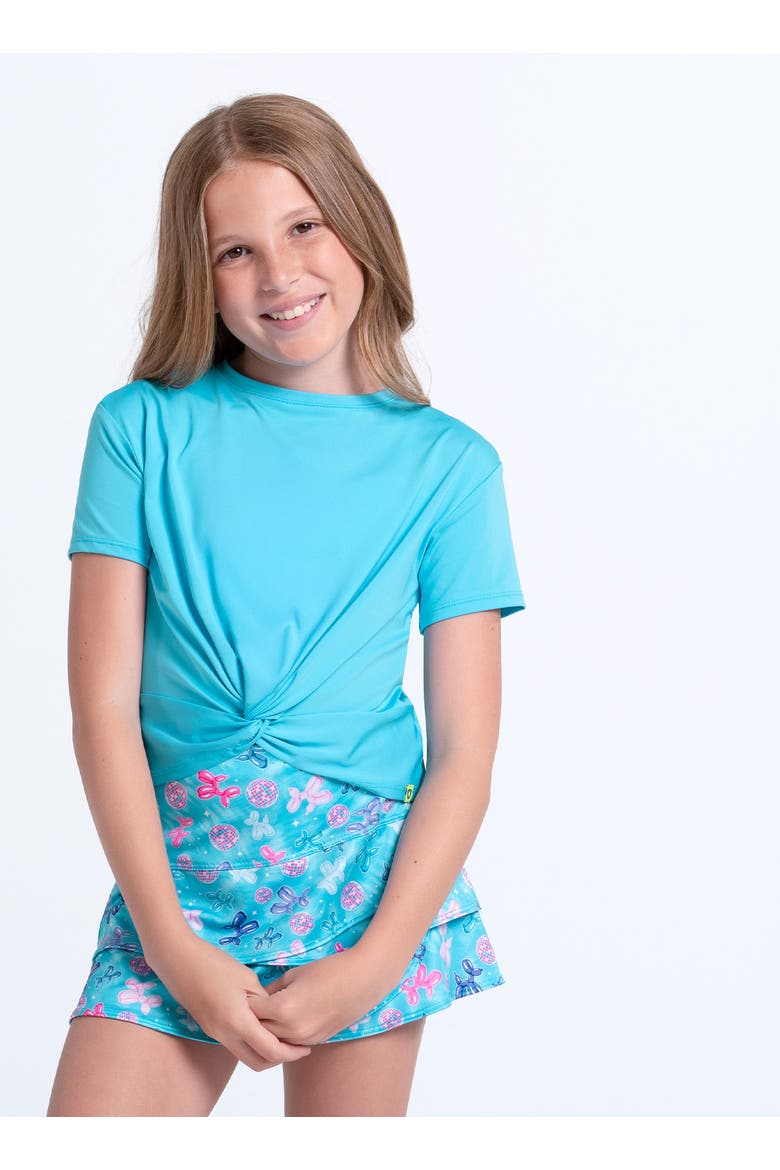 Girls Balloon Boogie Skirt, Alternate, color, Blue
