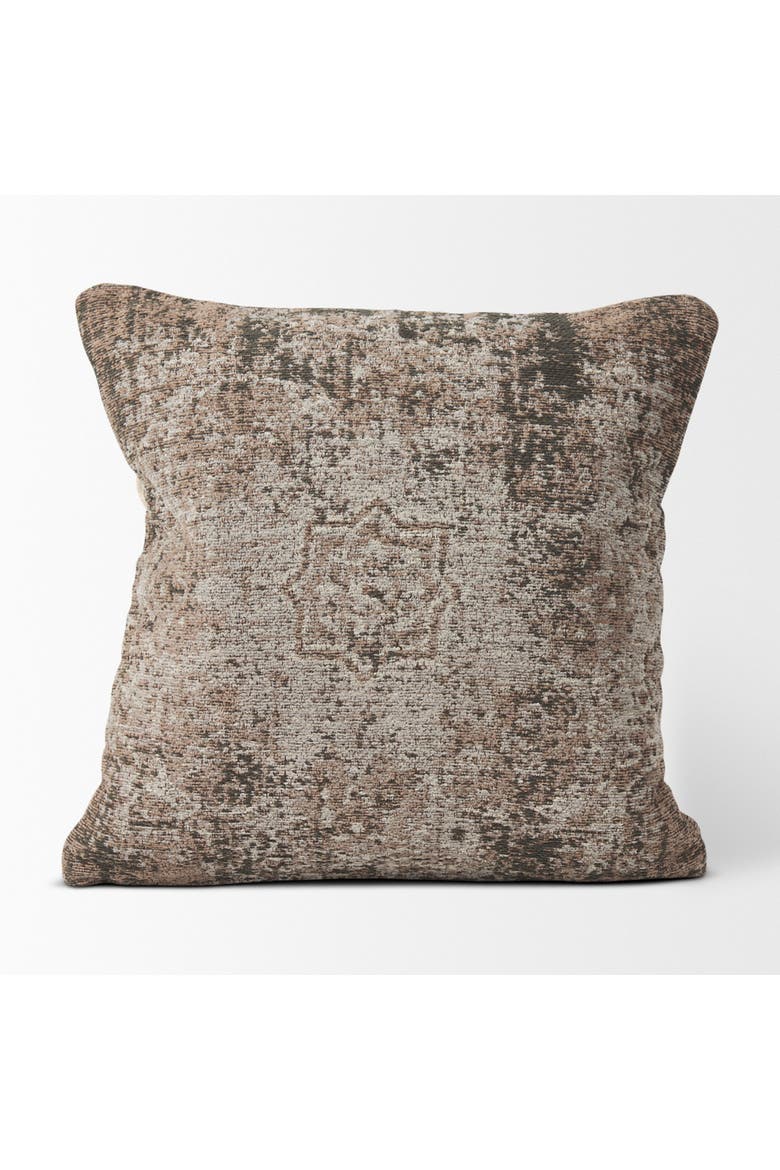 Khloe Square Pillow Cover, Alternate, color, Gray