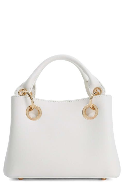 Diddydelaser Faux Leather Top Handle Bag