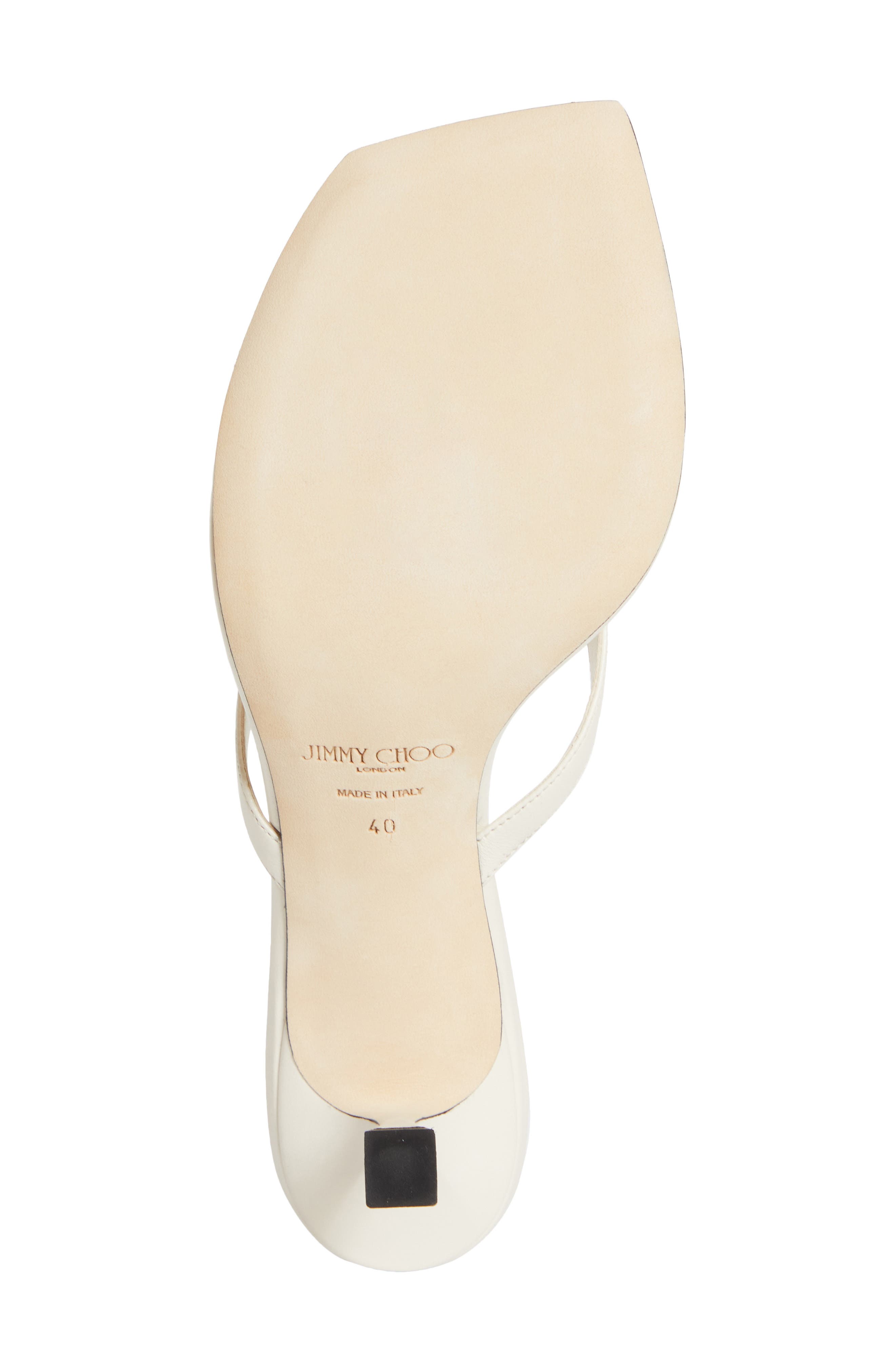 Jimmy Choo Freja Sandal, Alternate, color, Latte/ White