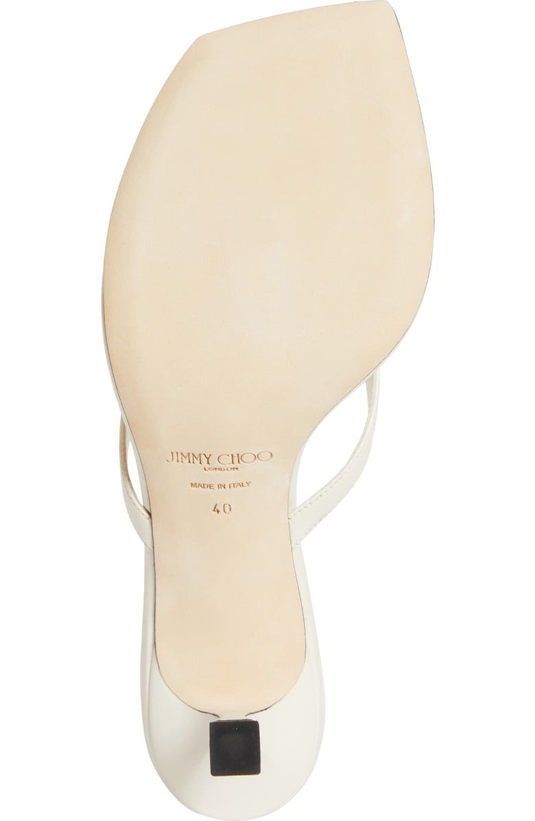Jimmy Choo Freja Sandal, Alternate, color, Latte/ White