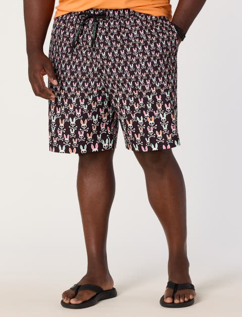 Big & Tall Byron Allover Swim Trunks