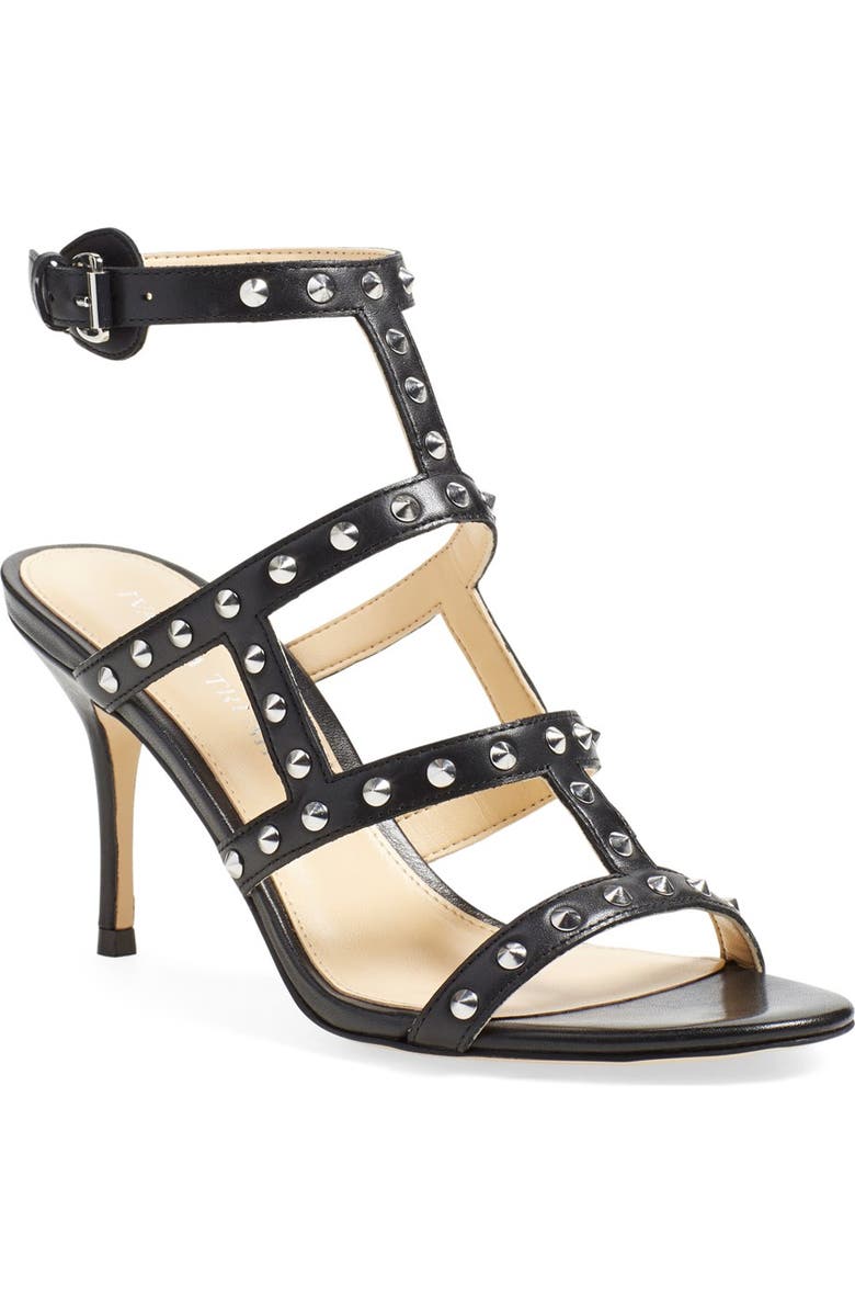 Ivanka Trump 'Gemima' Studded Strappy Sandal, Main, color,