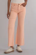 KUT from the Kloth Meg Fab Ab Raw Hem High Waist Wide Leg Jeans