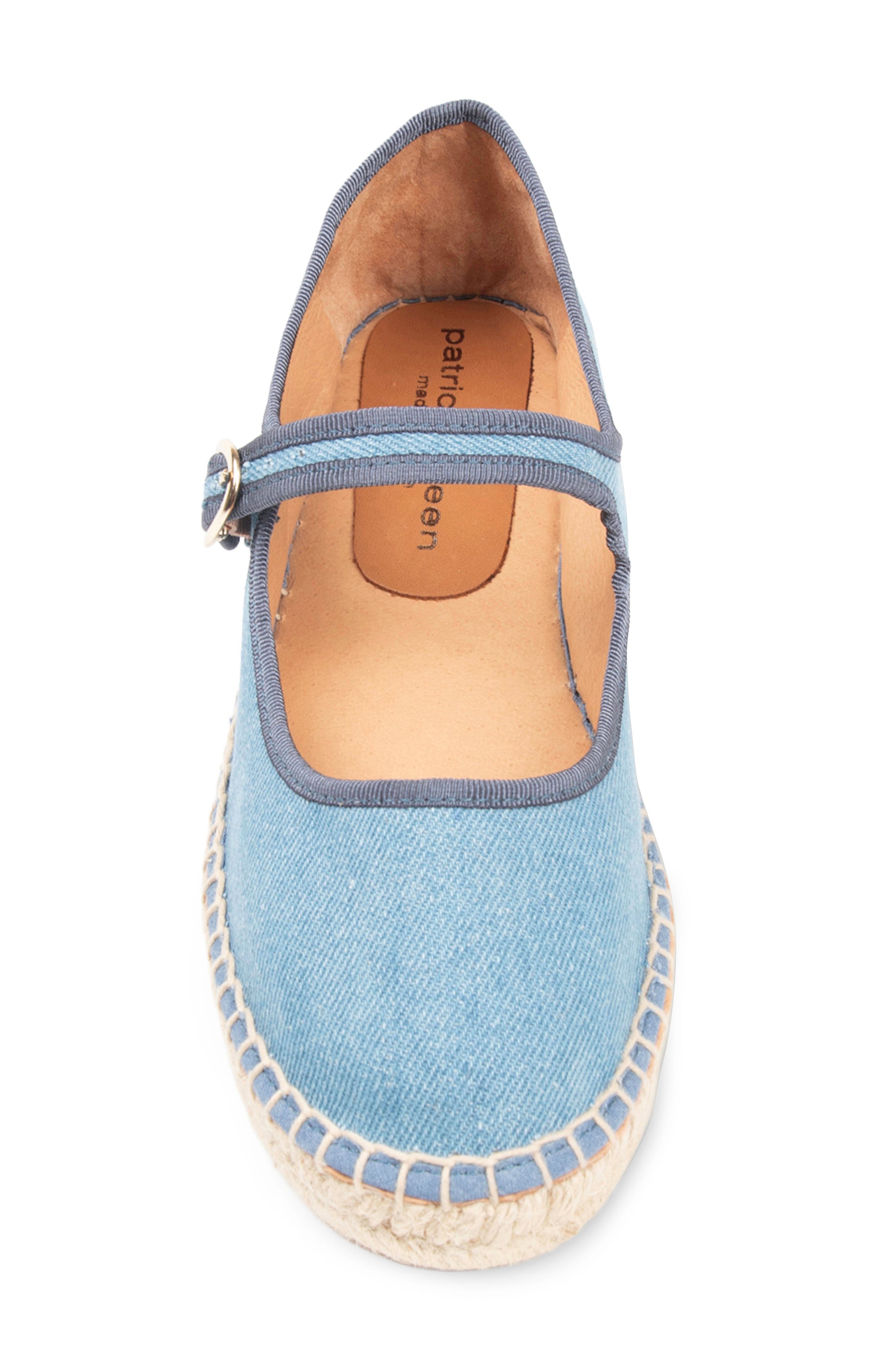 patricia green Colette Mary Jane Espadrille, Alternate, color, Denim