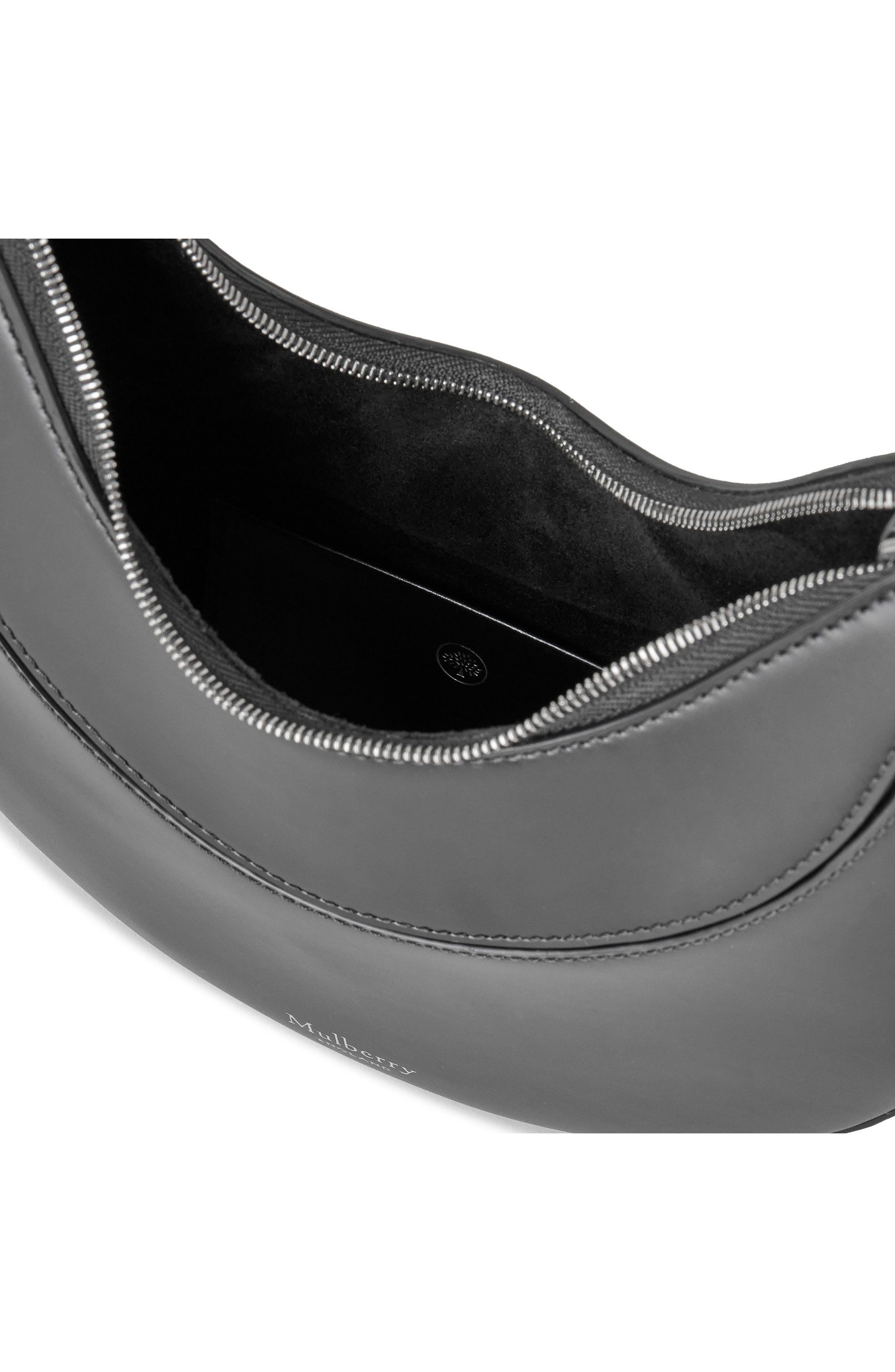 Mulberry Mini Pimlico Super Lux Leather Hobo Bag, Alternate, color, 