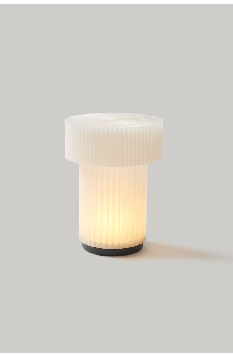 WOOJ DESIGN Cordless Mini Drum Lamp, Main, color, Natural