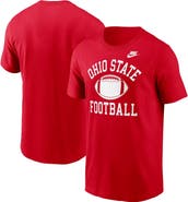 Nike Men's Nike Scarlet Ohio State Buckeyes Legacy Football Icon T-Shirt