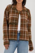 KUT from the Kloth Gemma Plaid Sweater Jacket