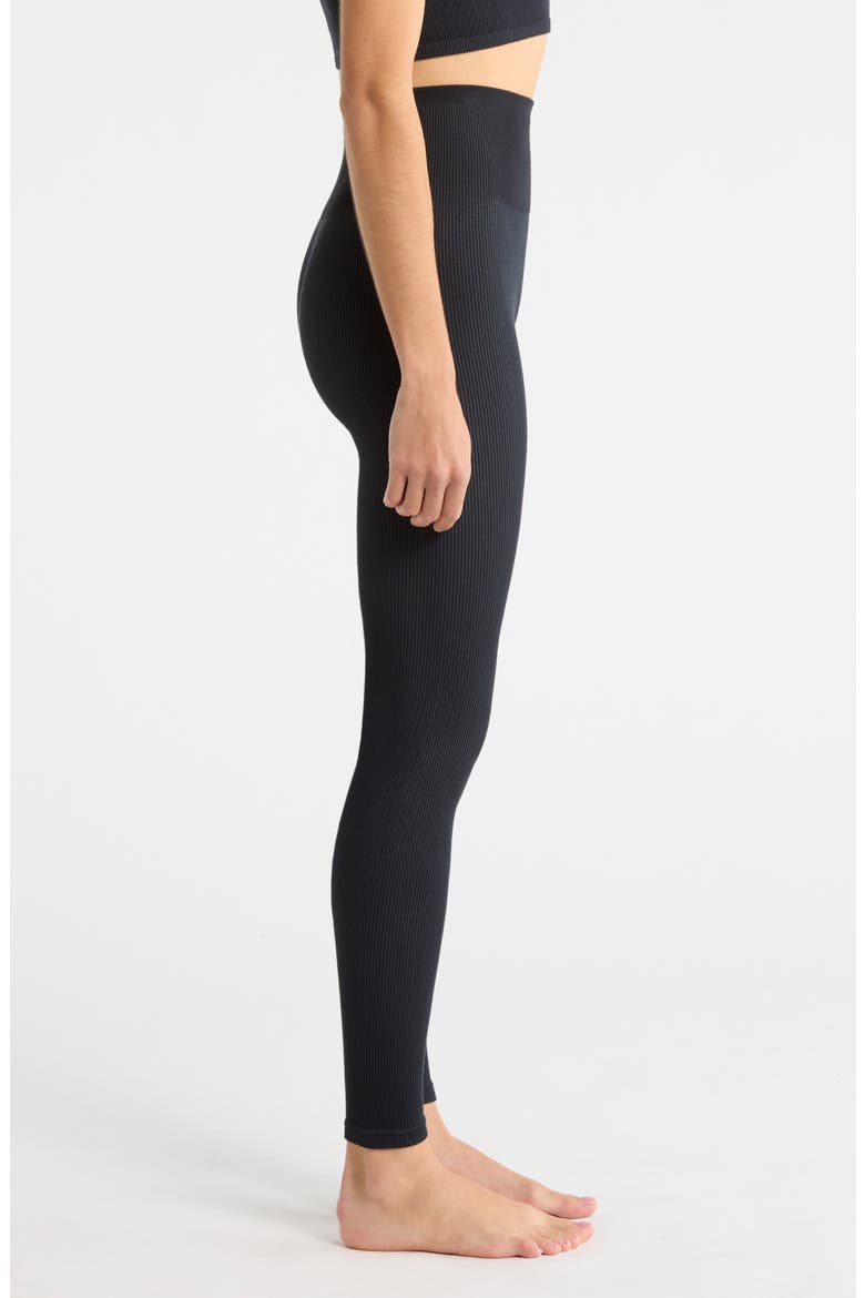 Seamless Flow Leggings, Alternate, color, IMMERSED BLACK