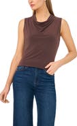 Halogen® Cowl Neck Knit Tank