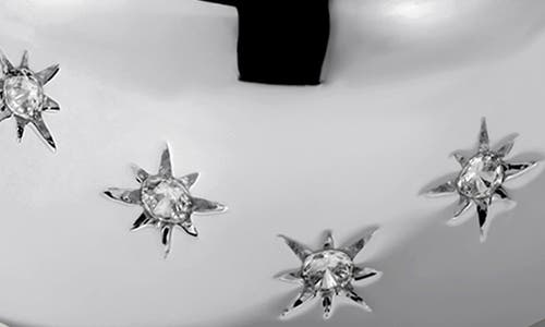 Miranda Frye Celeste Crystal Star Band Ring In Silver