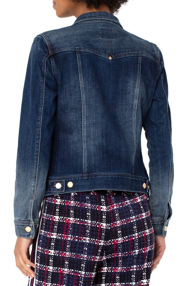 Liverpool Los Angeles Classic Denim Jacket, Alternate, color, Glenrock
