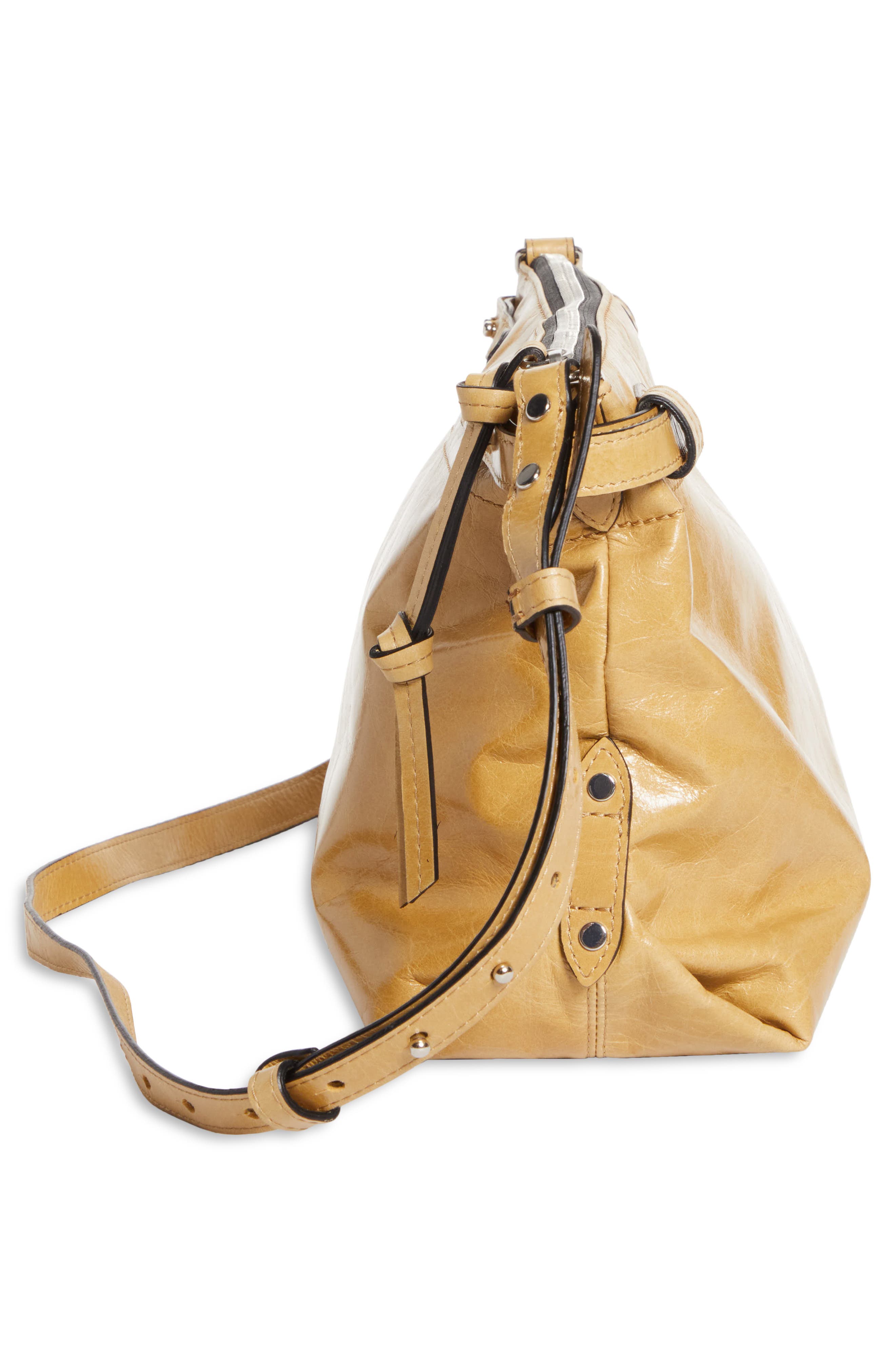 Winna Leather Crossbody Bag, Alternate, color, BEIGE