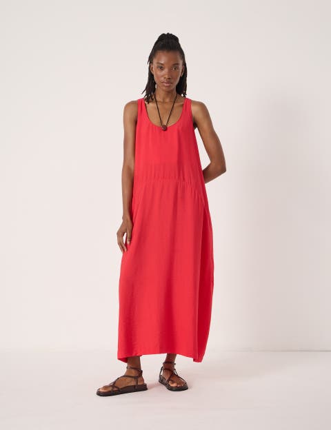 Liddie Air Flow Barrel Tank Dress