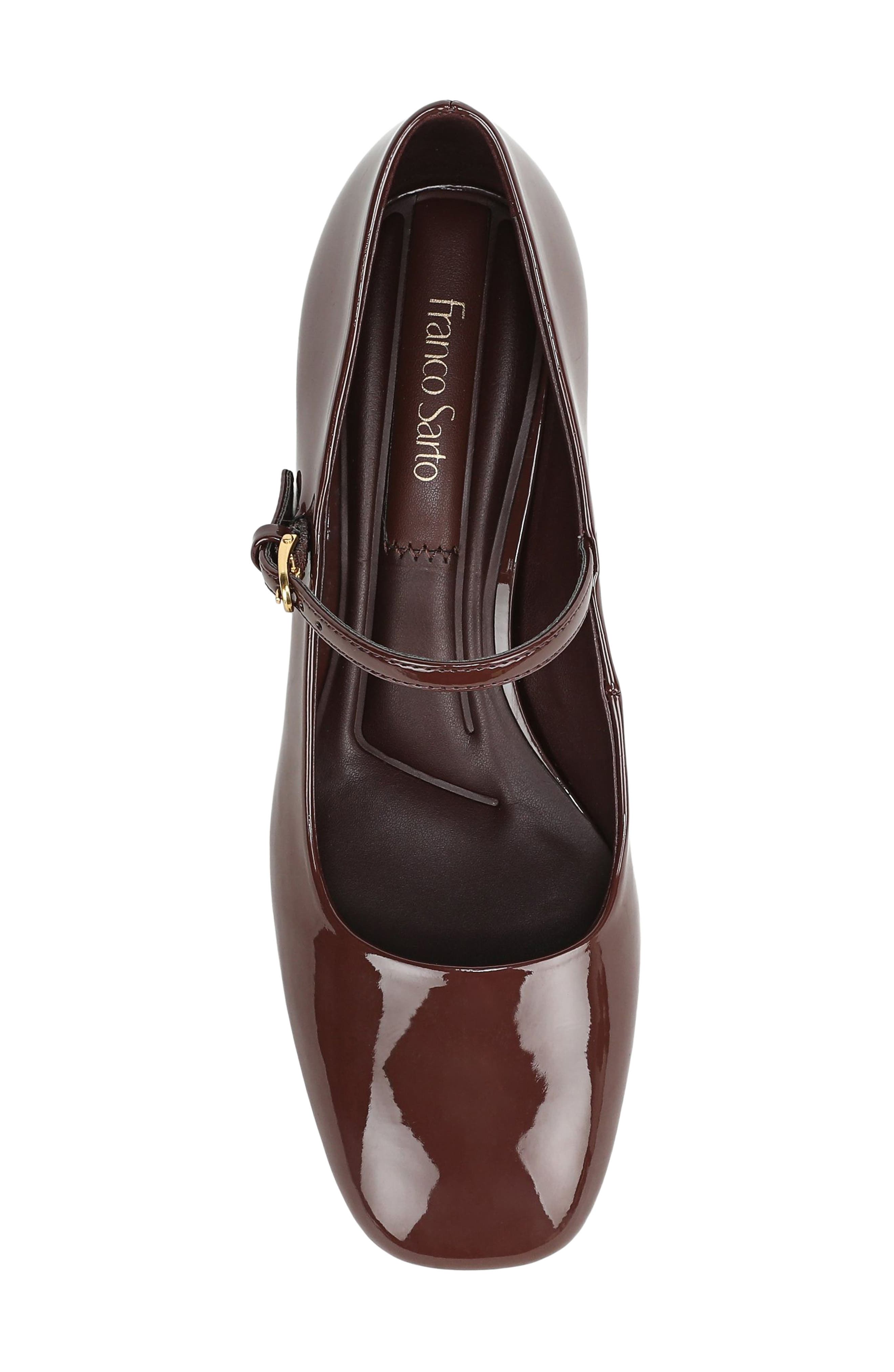 Davi Mary Jane Pump, Alternate, color, RED