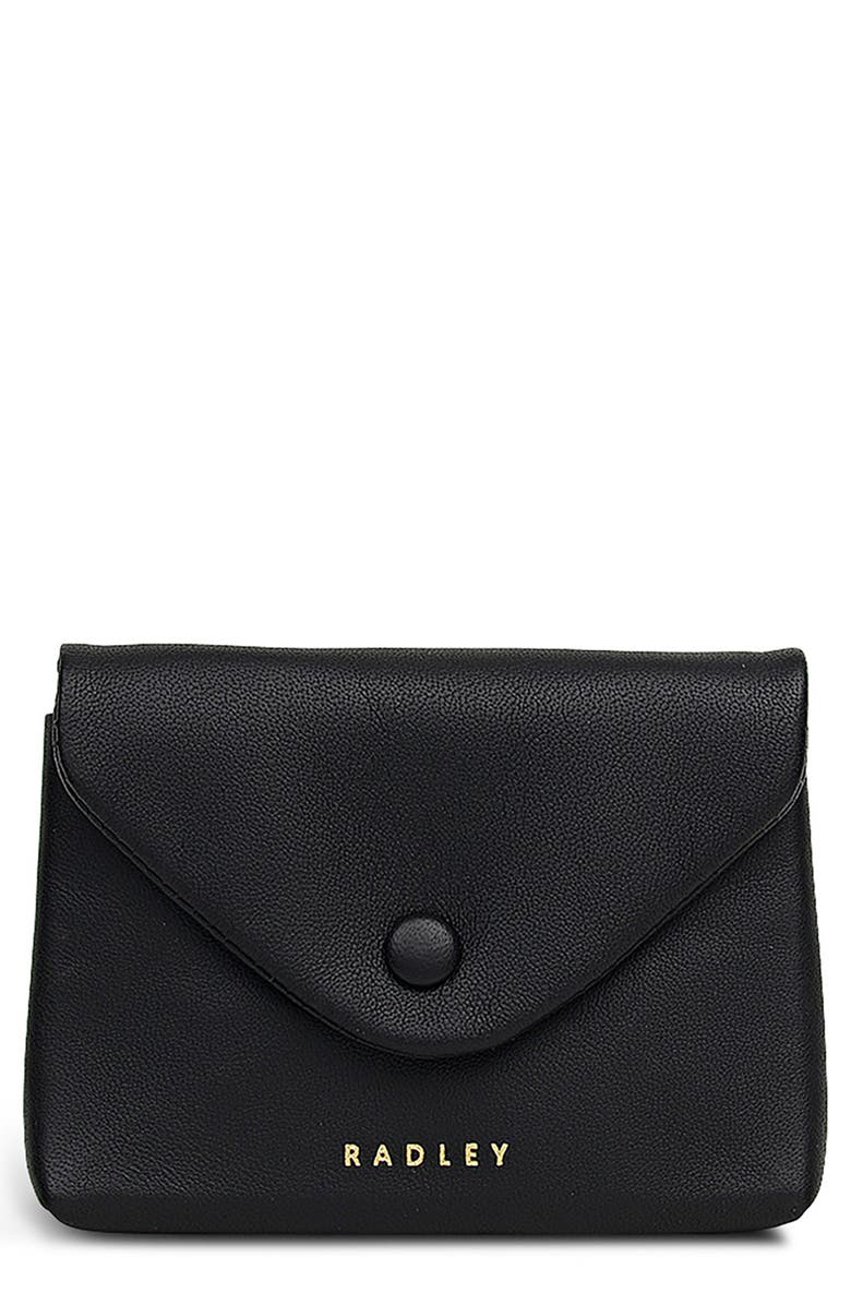 Radley Mallow Street Small Zip Coin Wallet, Main, color, Black