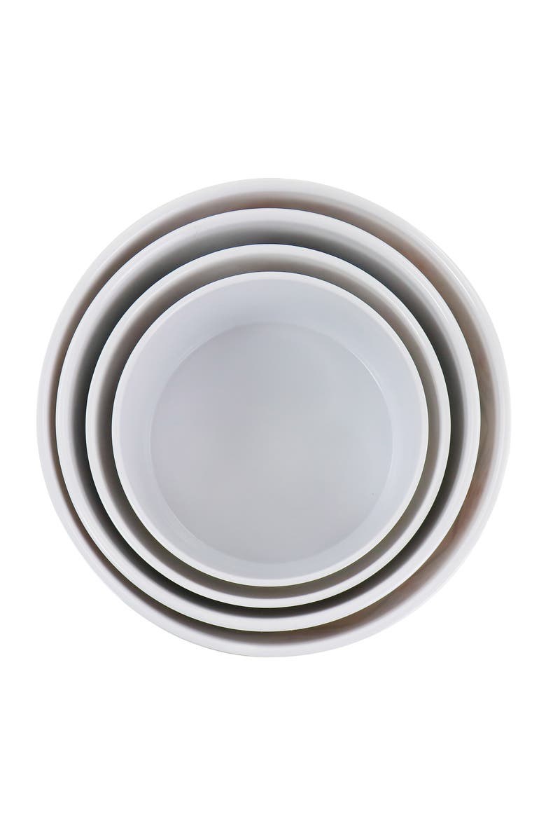 Gibson Home 8 Piece Anaya Round Nesting Food Storage Set, Alternate, color, Multi