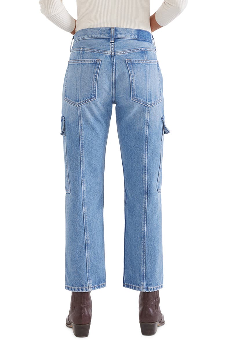 ÉTICA Pax Cargo Crop Straight Leg Jeans, Alternate, color, 