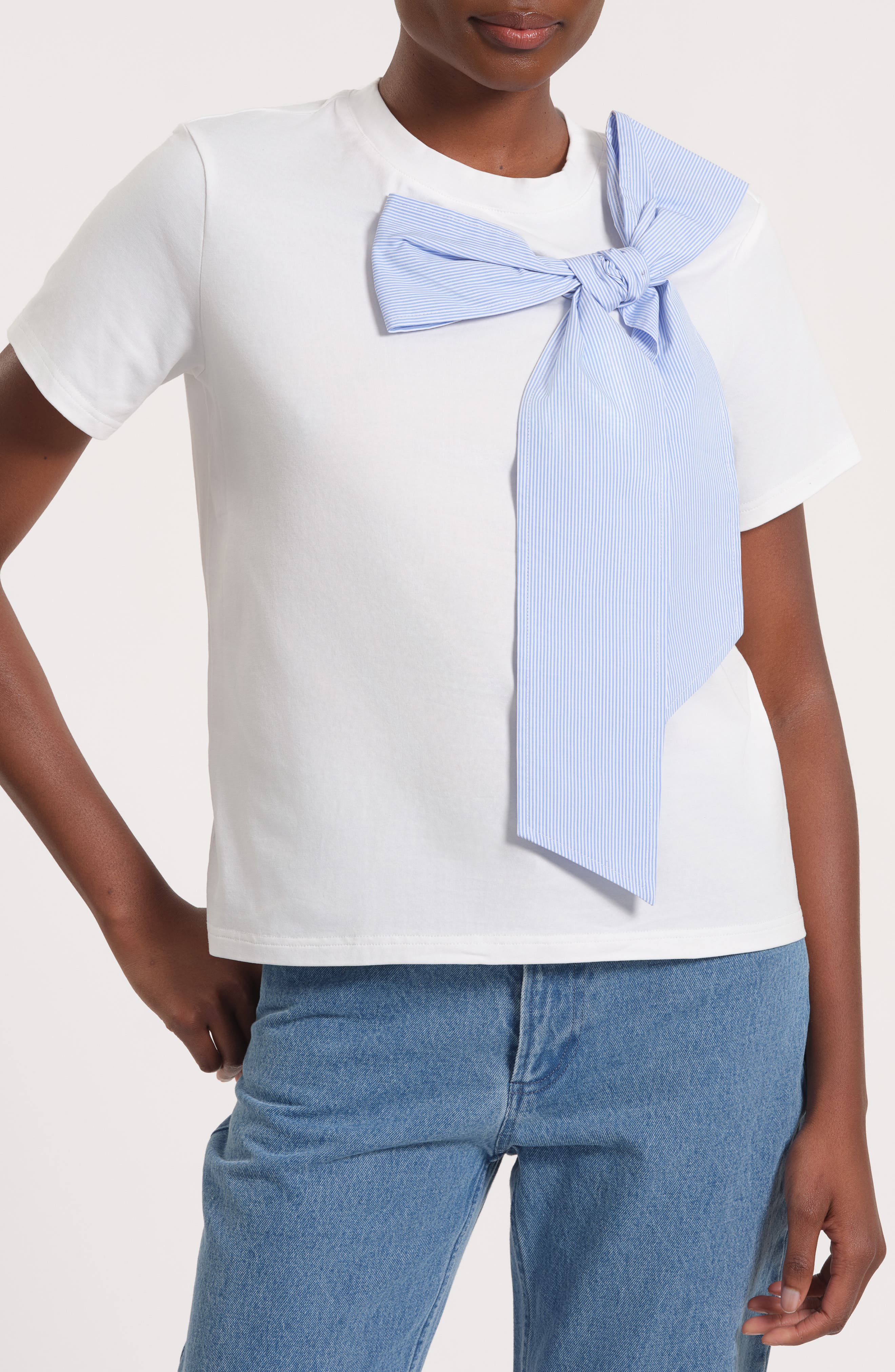 selected WHITE BLUE