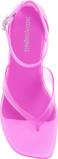 Gummy Ankle Strap Sandal