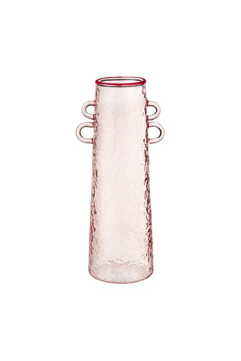 Nanjing Borosi̇li̇cate Vase 3" x 4" x 9.5" Artisan Accent