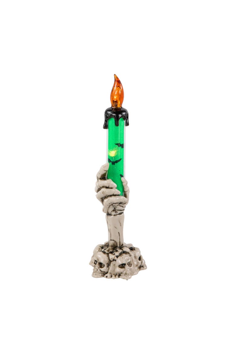 Northlight LED Skeleton Hand Halloween Candles - 8.25" - Set of 3, Alternate, color, 