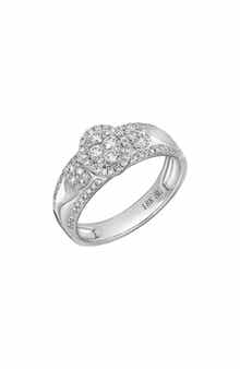 Mika 18k Gold Diamond Wide Ring