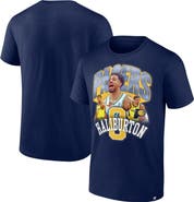 FANATICS Men's Fanatics Tyrese Haliburton Navy Indiana Pacers Notorious 4.0 T-Shirt