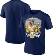 FANATICS Men's Fanatics Tyrese Haliburton Navy Indiana Pacers Notorious 4.0 T-Shirt