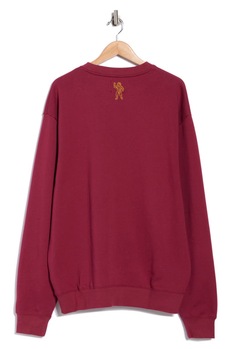 BB Jet Set Embroidered Graphic Sweatshirt, Alternate, color, RHODODENDRON